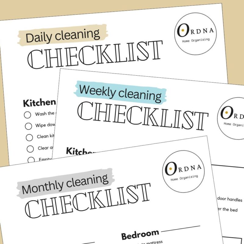 Clean Routine Master Checklist