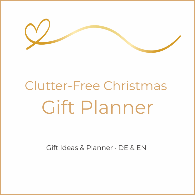 Clutter-Free Christmas Gift Planner (DE/EN)