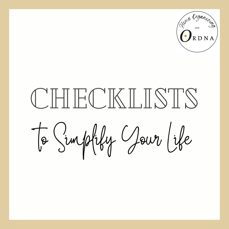 Checklists